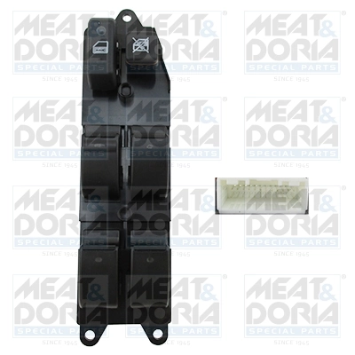 Switch, window regulator